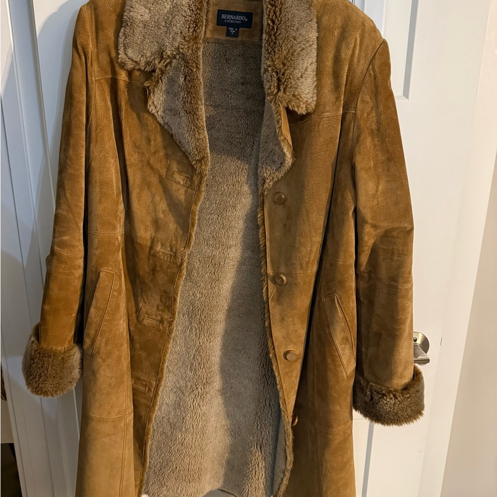 Berghaus Camel Shearling Coat